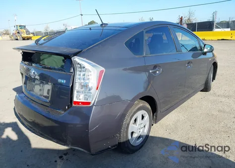 2010 Toyota Prius Iv from USA, damaged, VIN JTDKN3DU6A0069611